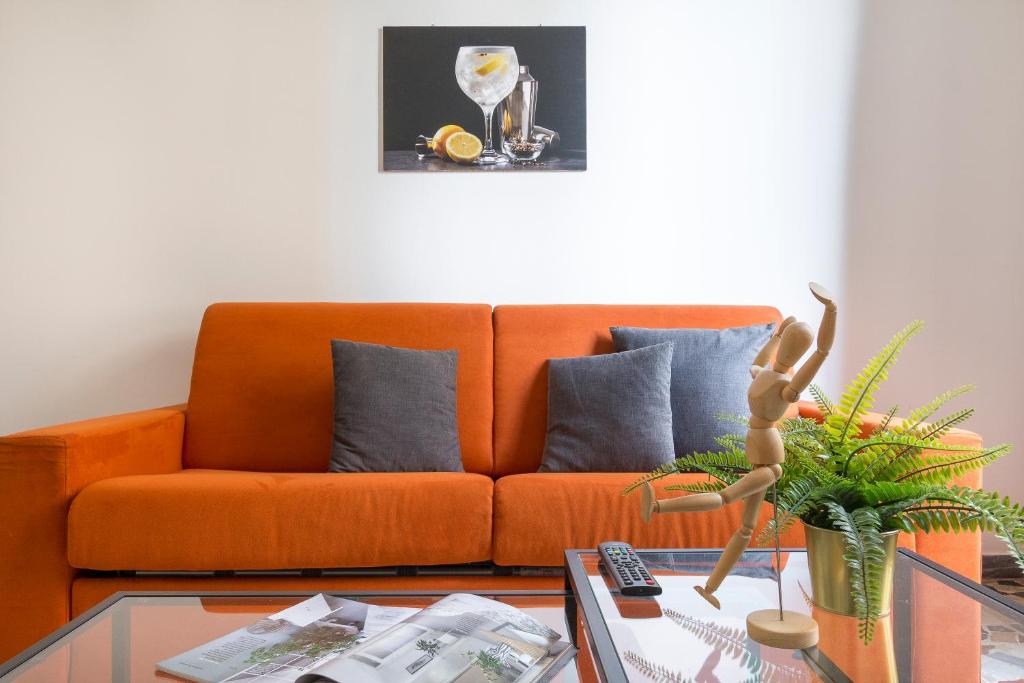 Et opholdsområde på Casa Gin Tonic