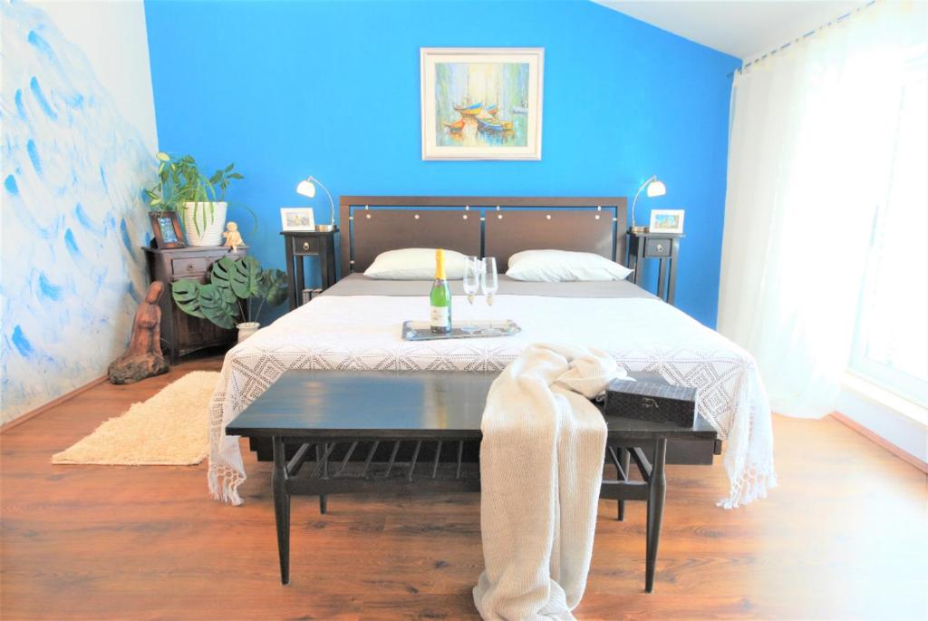 Posteľ alebo postele v izbe v ubytovaní Seaview Pool Villa with cinema up to 26