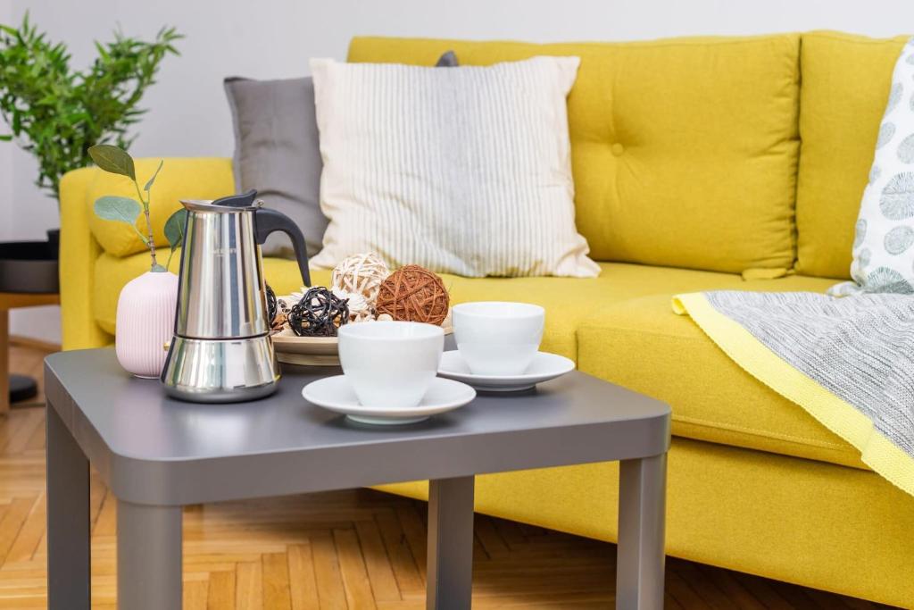 Posedenie v ubytovaní Smolna 8 - Warm Apartment with Balcony by Noclegi Renters