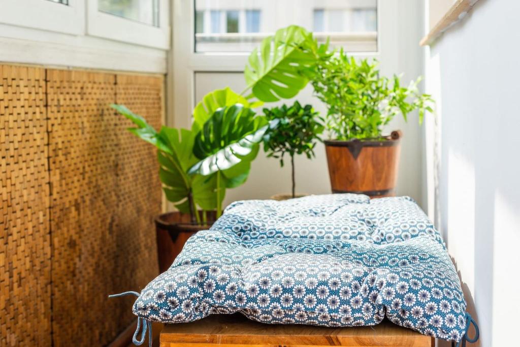 Posteľ alebo postele v izbe v ubytovaní Smolna 8 - Warm Apartment with Balcony by Noclegi Renters