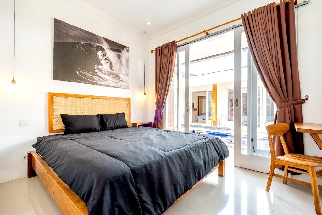 Lumturi House - Centrally Located房間的床