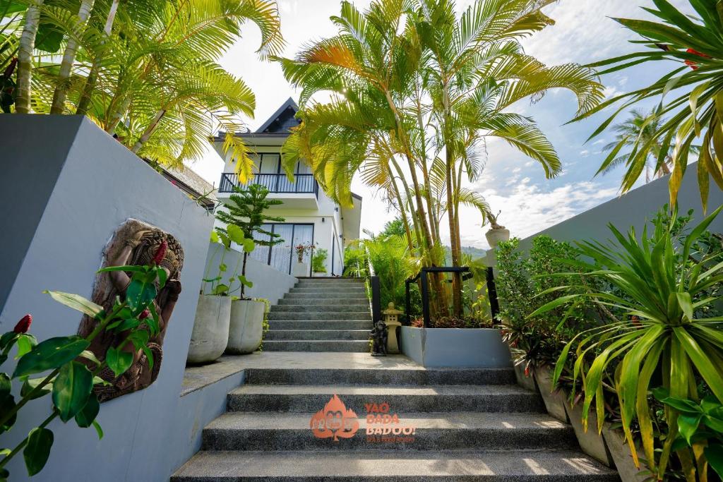 Zahrada ubytování Yao Bada Badoo Boutique Resort