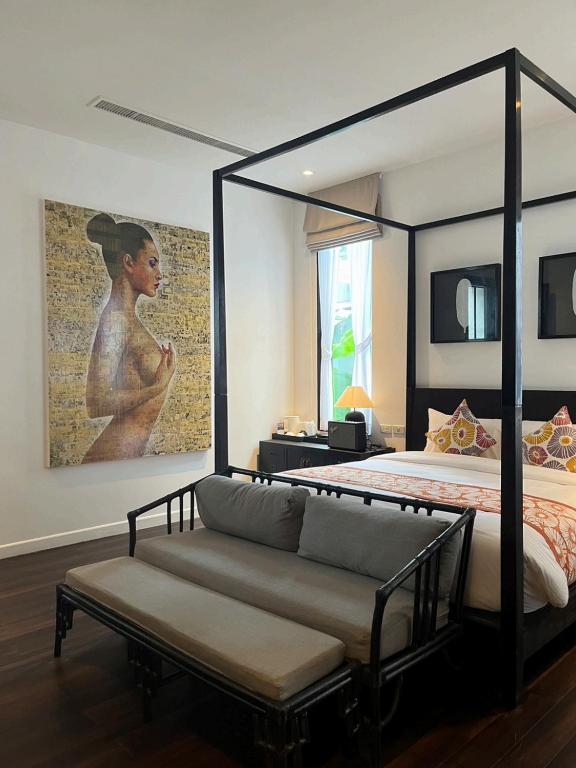 Postel nebo postele na pokoji v ubytování Yao Bada Badoo Boutique Resort