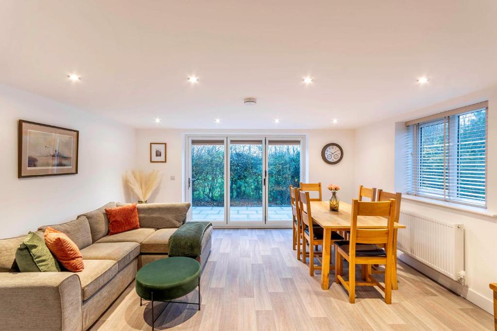 Posezení v ubytování Lincoln Country Cottage Large Garden & Free Parking