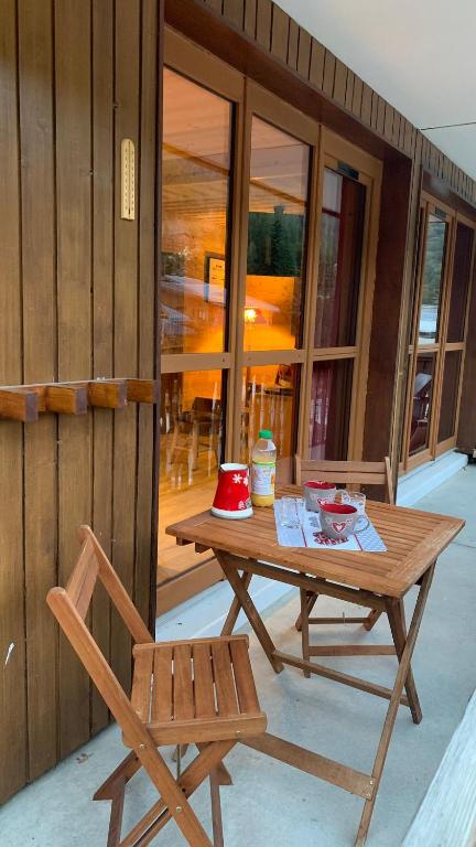 Posezení v ubytování Appartement coeur de station Valfrejus 6 pers