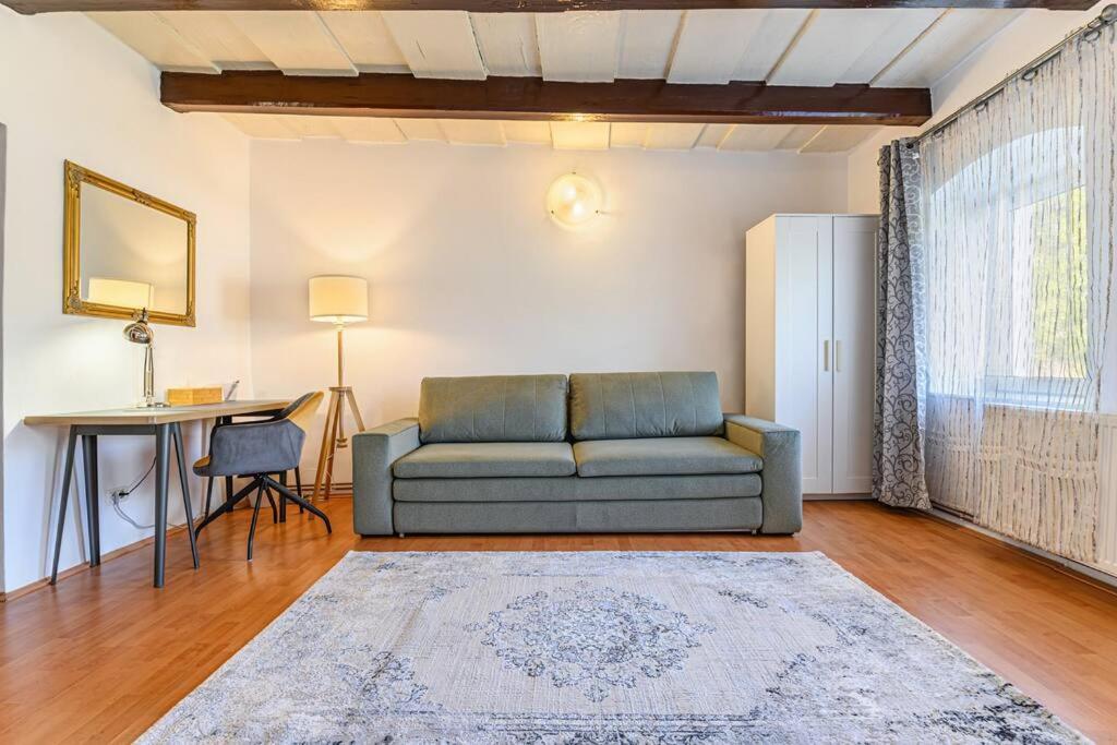 Posezení v ubytování Alexander House