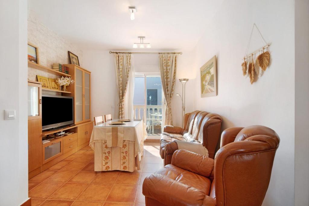 TV a/nebo společenská místnost v ubytování Villa Maria