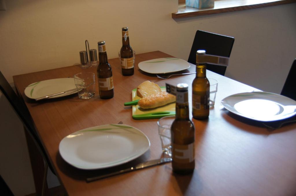 Jídlo v apartmánu nebo okolí