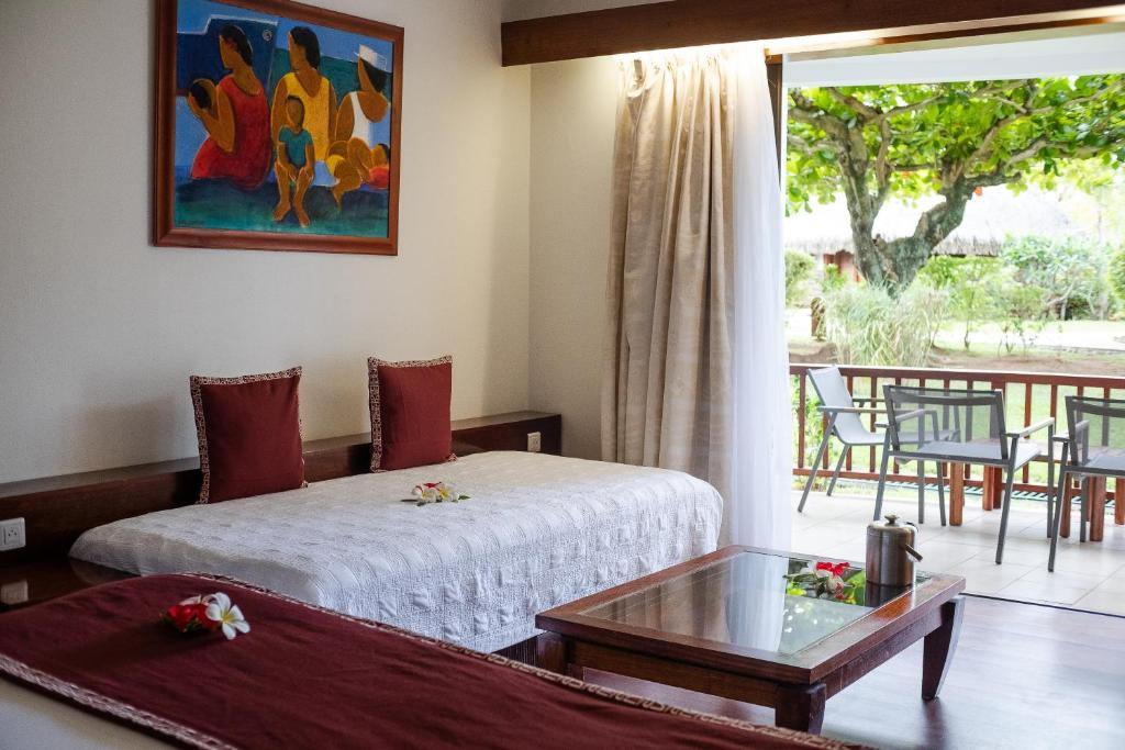 Manava Beach Resort & Spa Moorea - Suite Con Vista Al Jardín