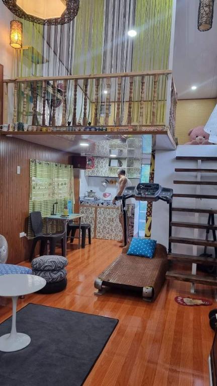 Posezení v ubytování Cozy TinyHouse near SM City Daet