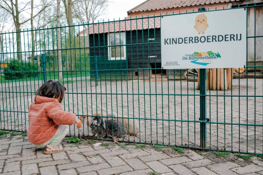 Děti v ubytování Camping de Rammelbeek