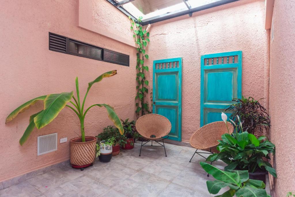 Zahrada ubytování La Casona Hotel Boutique