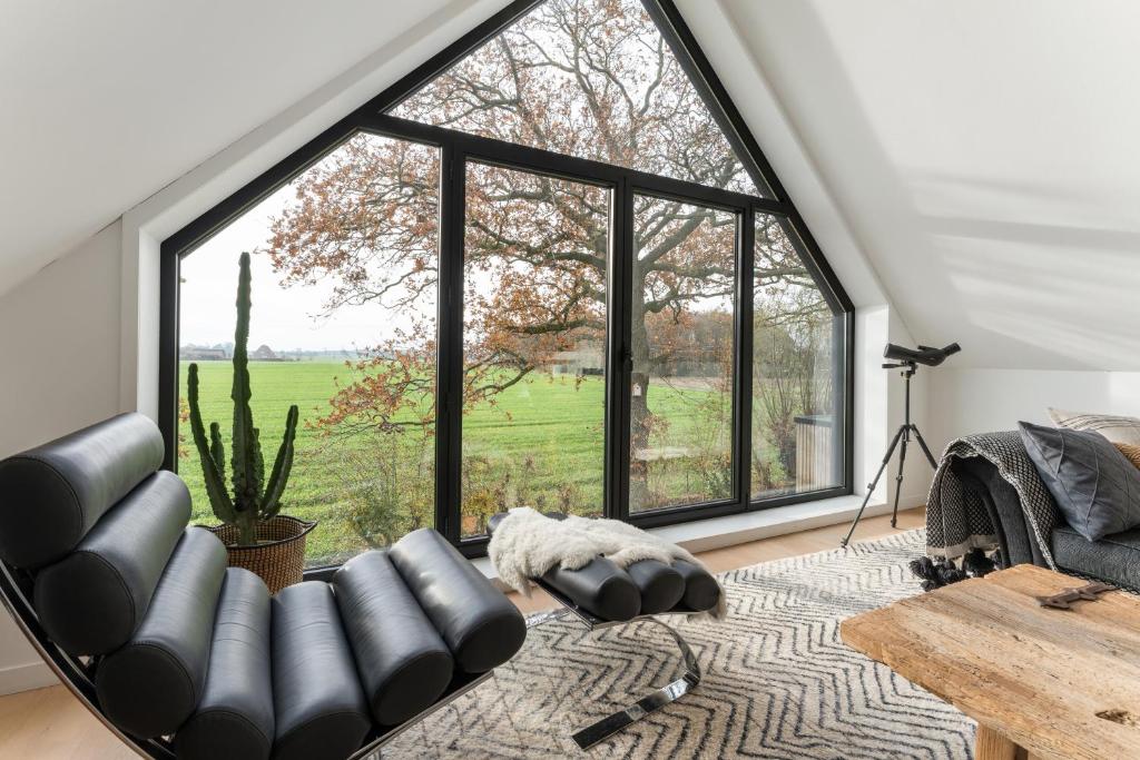 Posezení v ubytování Rozeboom Loft