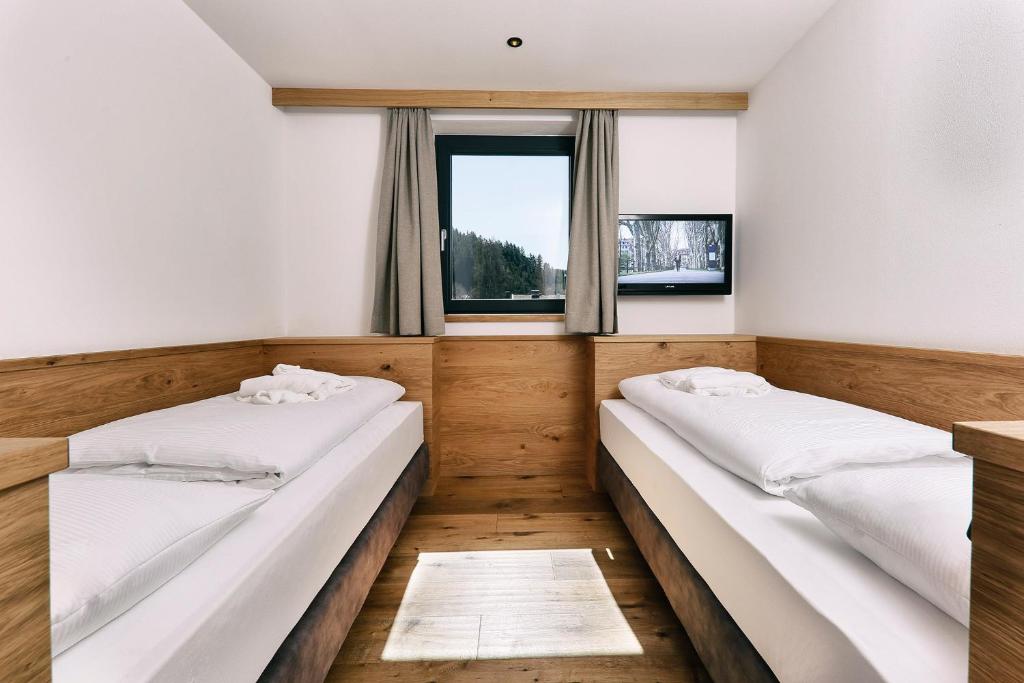 Postel nebo postele na pokoji v ubytování Hotel Avelina