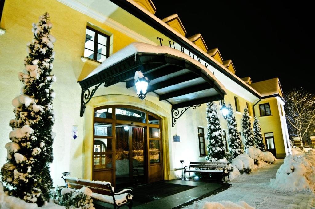 Budova, v ktorej sa hotel nachádza