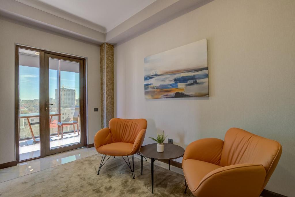 Posezení v ubytování Hotel Lulu