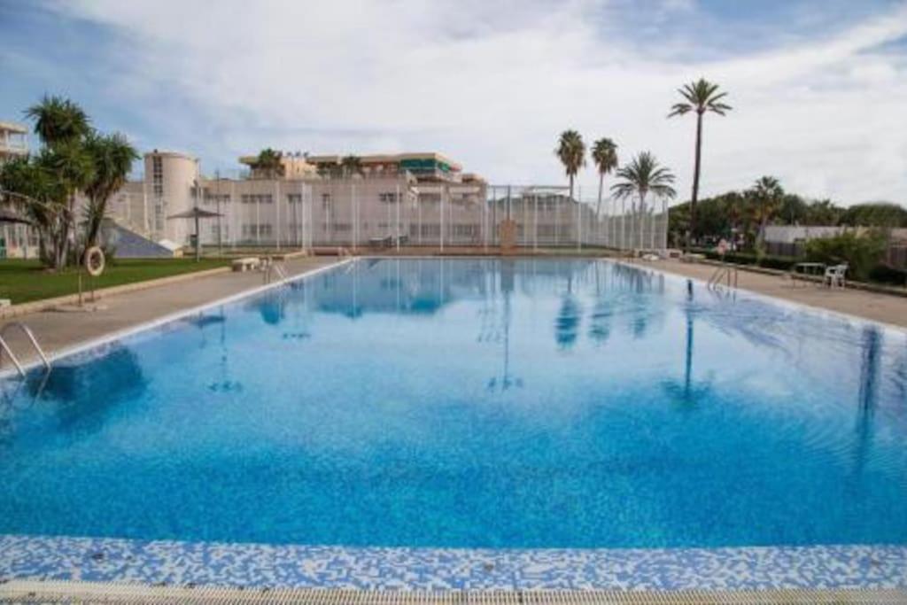 Πισίνα στο ή κοντά στο Exclusivo Duplex CANET