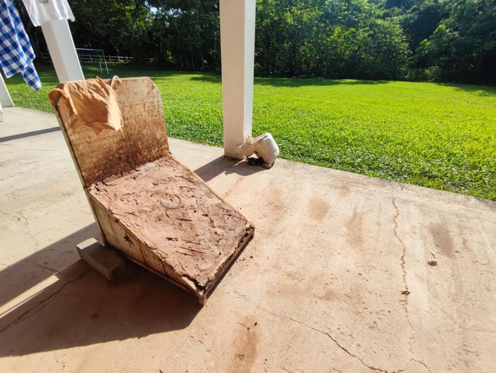 Un jardín fuera de Hotel Campestre Mastranto
