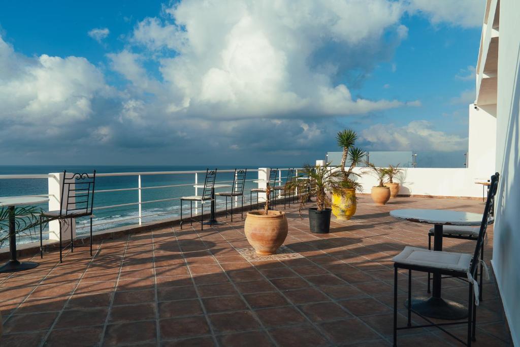 Nespecifikovaný výhled na moře nebo výhled na moře při pohledu z bed and breakfast