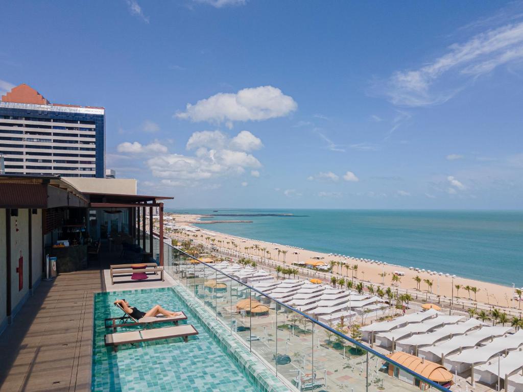 Bazén v ubytování Praiano Hotel nebo v jeho okolí