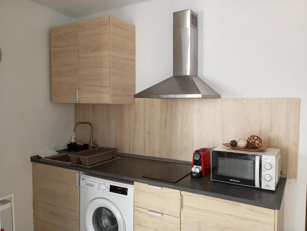 Kuchnia lub aneks kuchenny w obiekcie Apartamento Te Miti