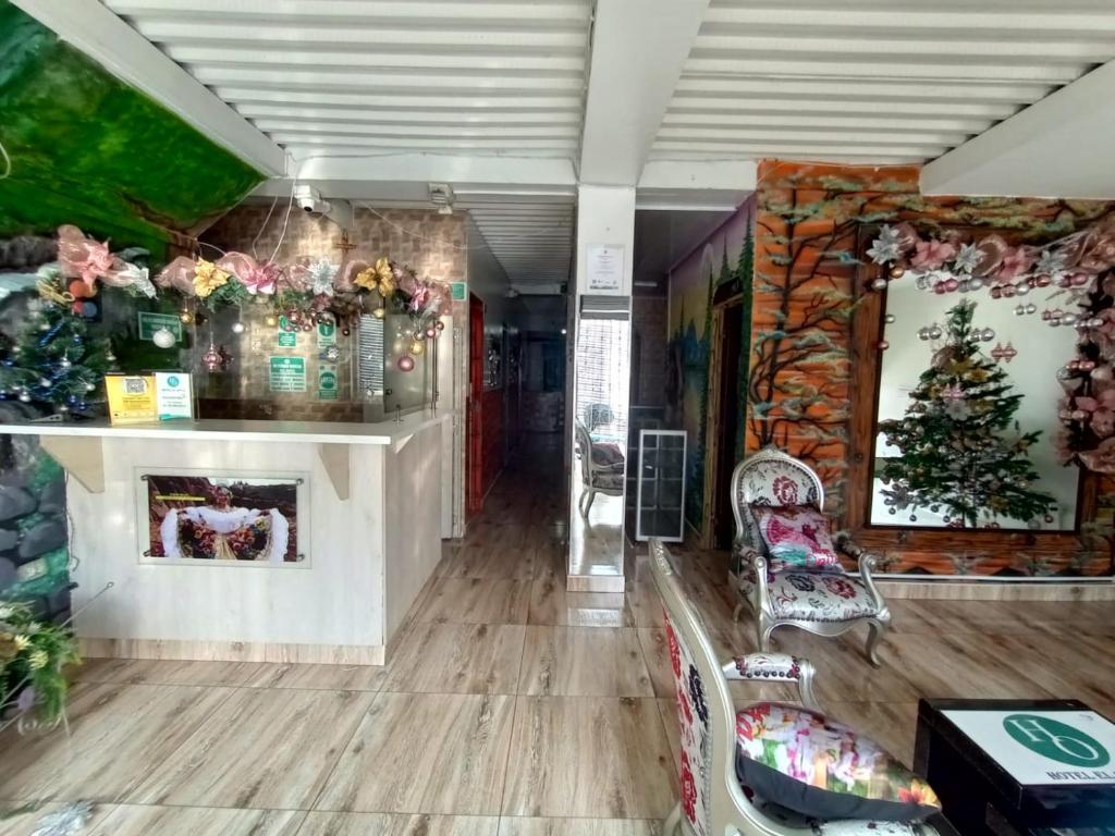 Posezení v ubytování hotel el opita