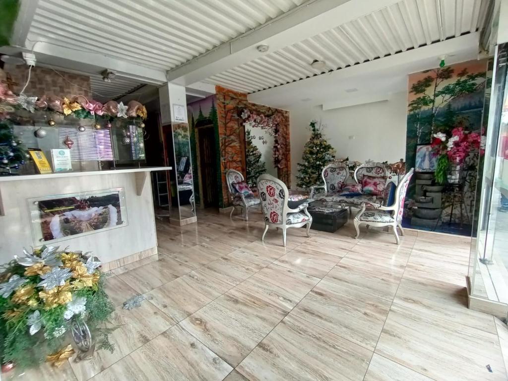 Posezení v ubytování hotel el opita