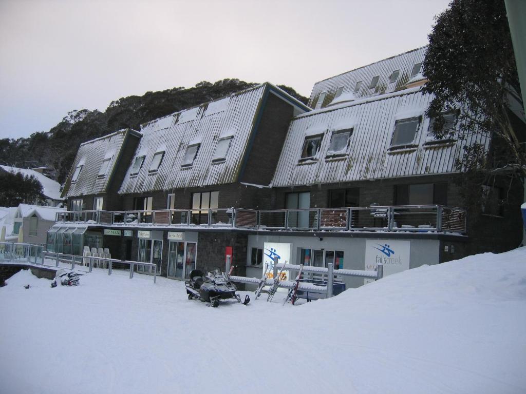 Altitude Apartments during the winter