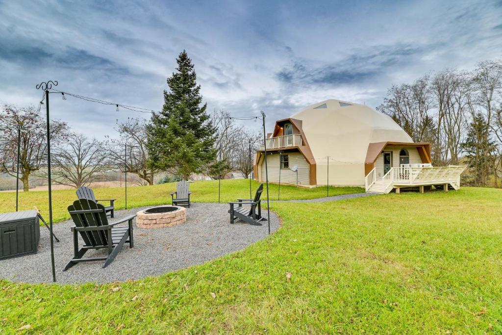 The Dome Spacious Retreat Near Finger Lakes!, Rushville (updated