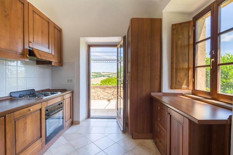 Kuchyň nebo kuchyňský kout v ubytování Le Valli Tuscany