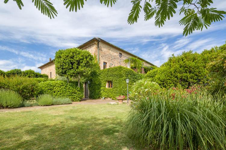 Zahrada ubytování Le Valli Tuscany
