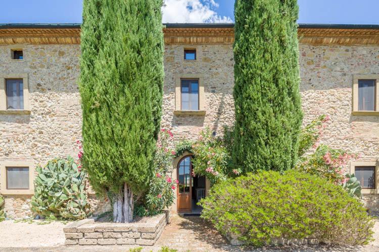 Zahrada ubytování Le Valli Tuscany