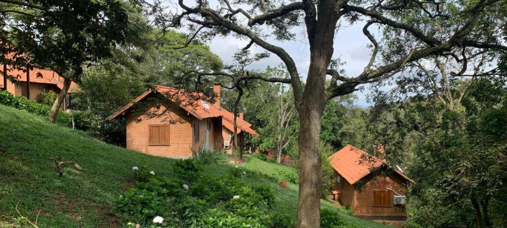 Um jardim em Serra do Ibitipoca Hotel de Lazer