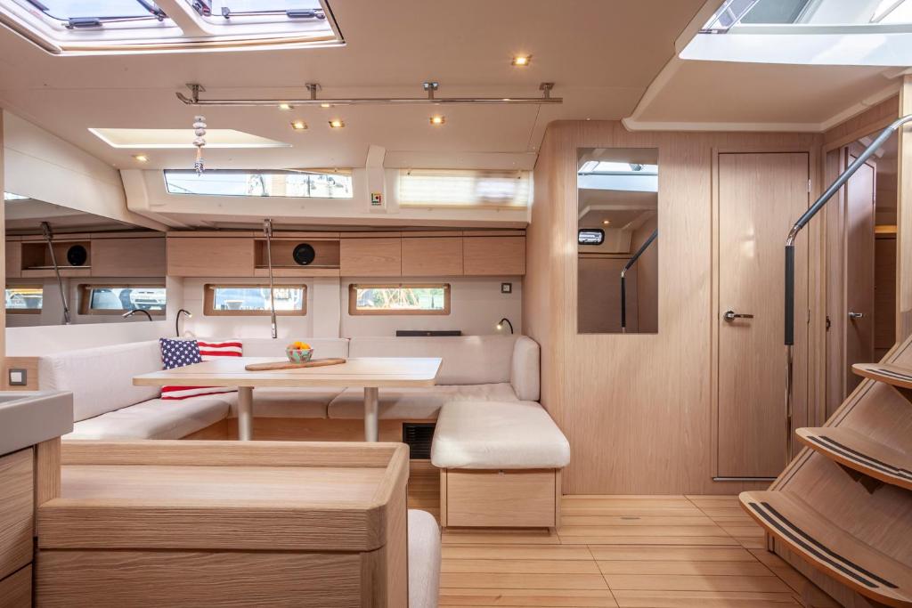 Posezení v ubytování Yacht Psari