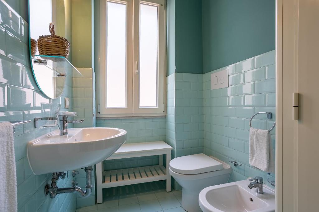 Koupelna v ubytování B&B Cumpari Turiddu