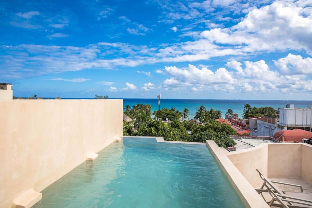 Breathtaking PH 5thAV ocean view private pool roof, Playa del Carmen ...