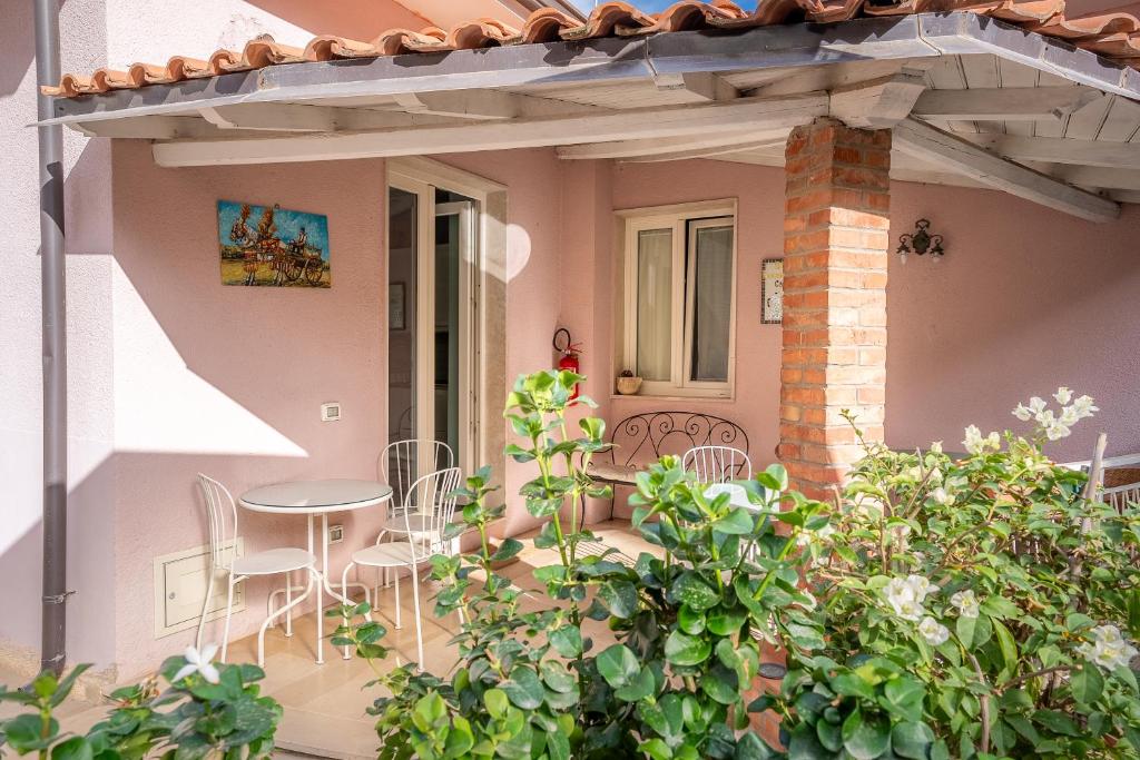 Zahrada ubytování B&B Cumpari Turiddu