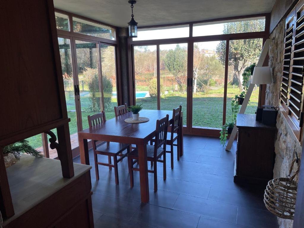 A seating area at A Leira