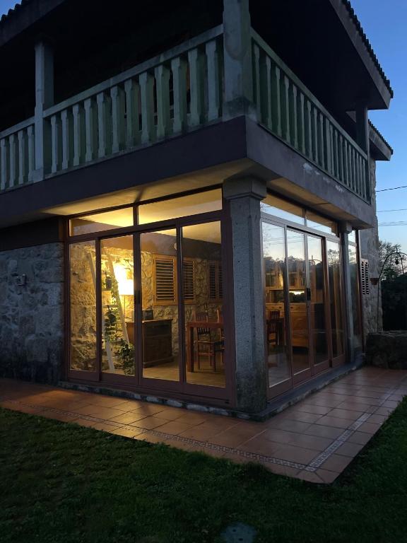 The building in which the holiday home is located