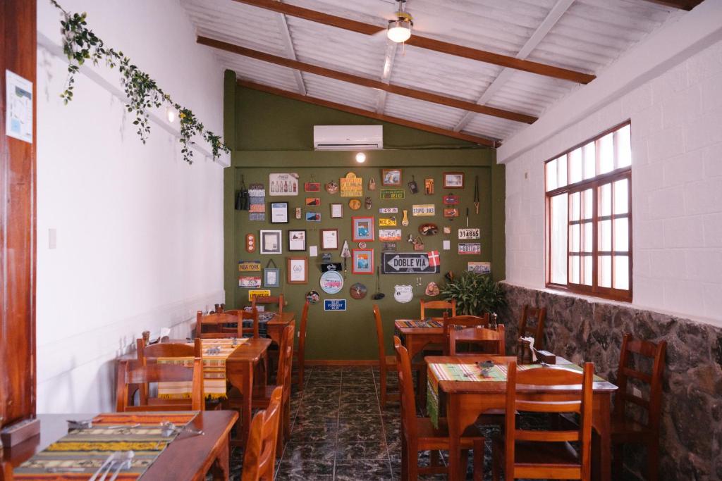 Restaurace v ubytování Hotel Pimampiro