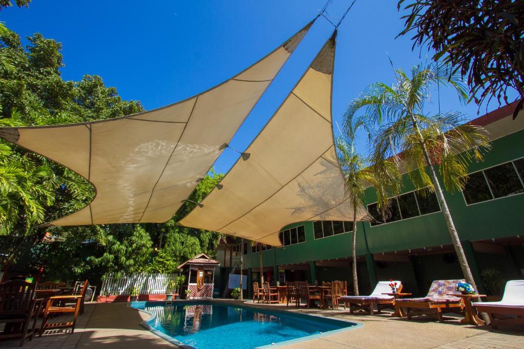 Bazén v ubytování Hideaway Hotel nebo v jeho okolí