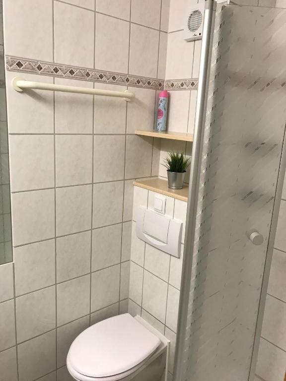 Koupelna v ubytování FeWo Panoramablick mit Pool und Sauna inklusive