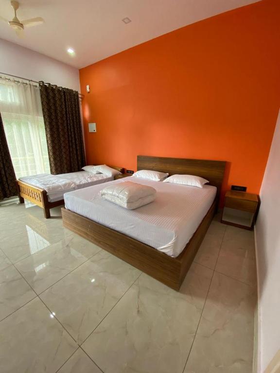Postel nebo postele na pokoji v ubytování Earth Lounge Resort