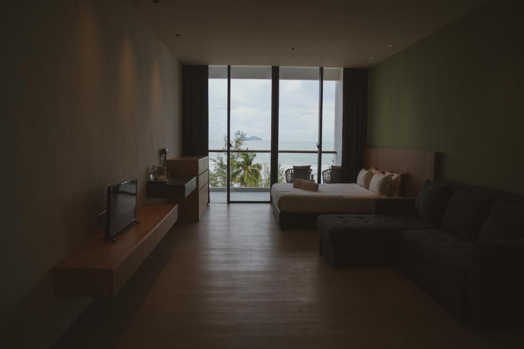 Posezení v ubytování Roxy Beach Apartment