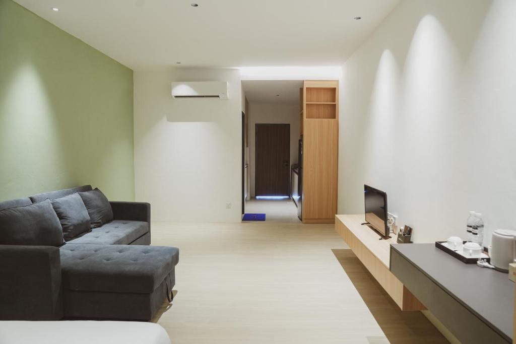 Posezení v ubytování Roxy Beach Apartment