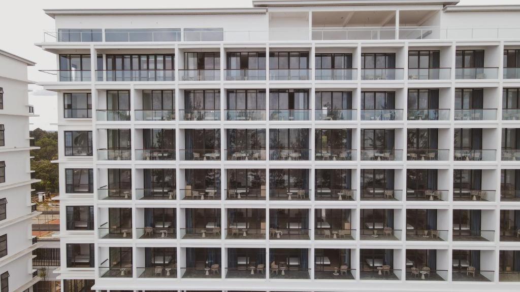 Budova, kde se apartmán nachází