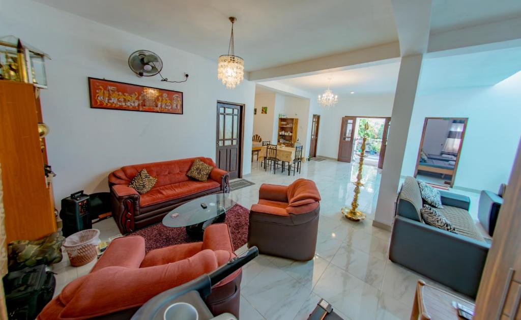 Posezení v ubytování Ciel Grand Villa