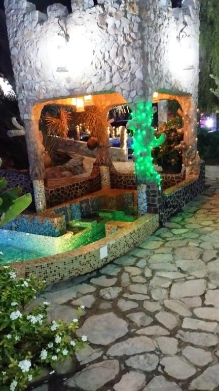 Zahrada ubytování Mughaibar Fort Resort