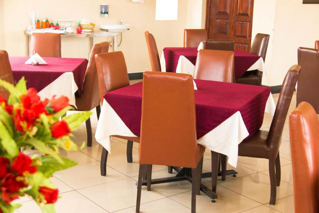 Restaurace v ubytování Nairobi Transit Hotel
