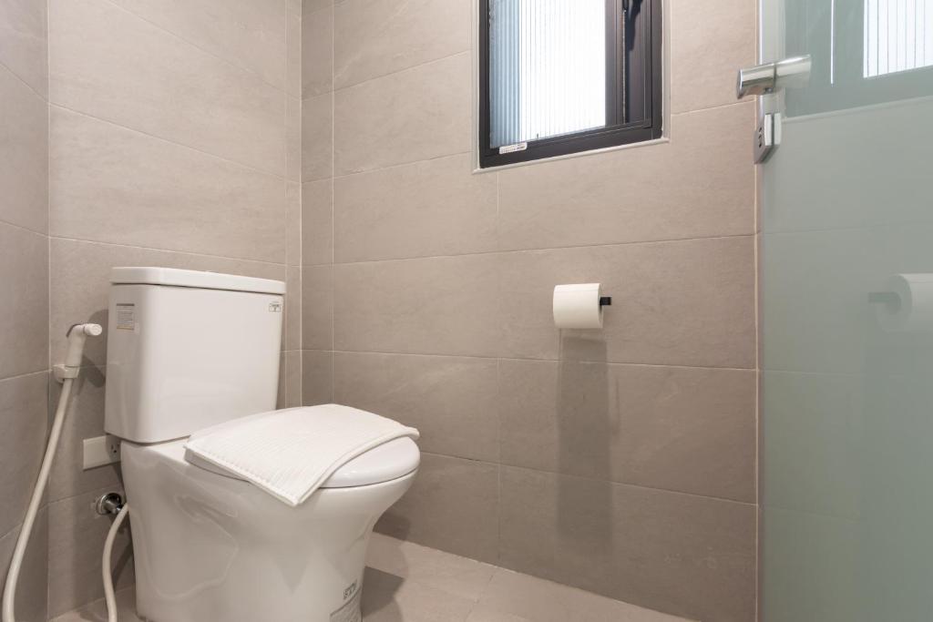 Koupelna v ubytování Yu Tainan BnB